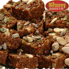 Dodha Burfi at sham sweets india